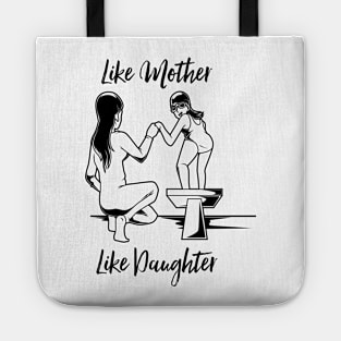 Swimmer - Mom and Daughter Tote