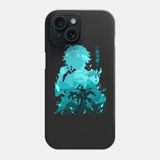 GENSHIN IMPACT XIAO NEGATIVE SPACE Phone Case