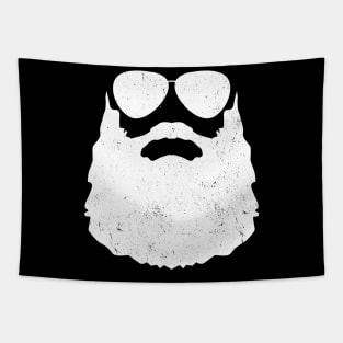 Beard Glasses Tapestry