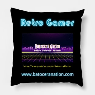 Batocera Nation Logo 2 Pillow