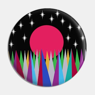 Star Sunset Pin