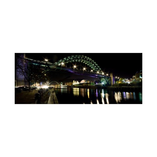 The Tyne Bridge Panoramic by davehudspeth