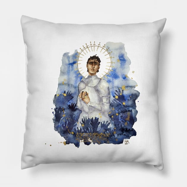 Jeanne D'Arc Pillow by Hlblng