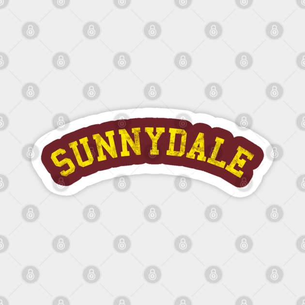 Vintage Sunnydale High School - Buffy Magnet by Chairboy