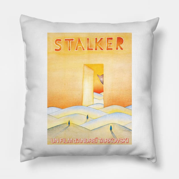 Stalker (Gaumont, 1981) Pillow by Scum & Villainy