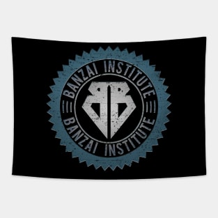 Banzai Institute [Teal/Worn] Tapestry