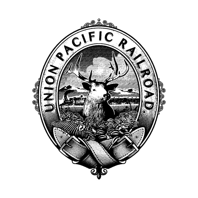 Union Pacific Railroad by MindsparkCreative