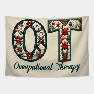 Occupational Therapy OT Country Christmas Quilt Pattern OT Tapestry