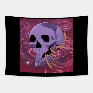 S(kull) - a skull Tapestry