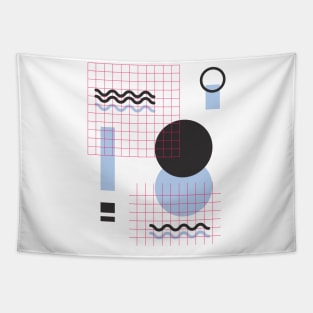 Geometric Shapes Tapestry