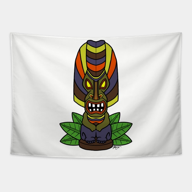 The Great Tiki Tapestry by fakelarry