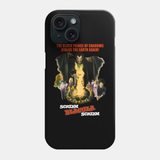 SCREAM BLACULA SCREAM - 2.0 (4 dark tees) Phone Case