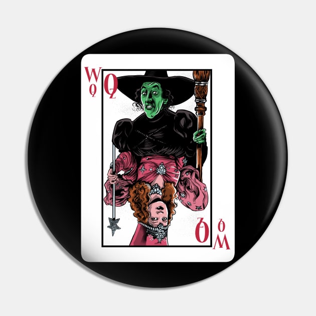 The Witches of Oz Pin by Zascanauta