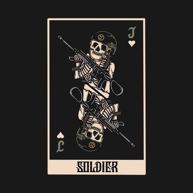 Military skull by gggraphicdesignnn