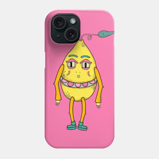 Cartoon Storm Drain Frank Phone Case by Visual Intrigue