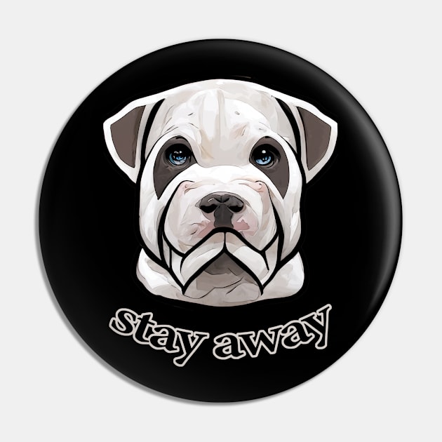 bulldog Pin by ElArrogante