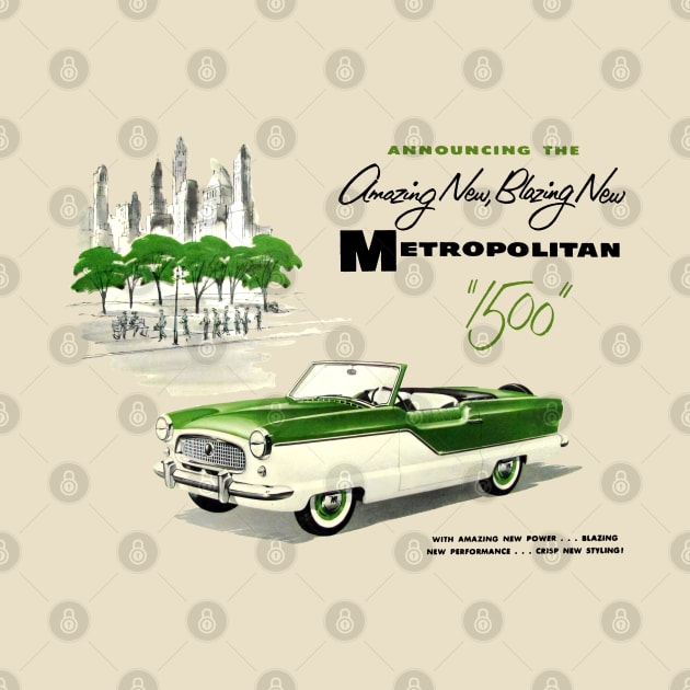 NASH METROPOLITAN - advert by Throwback Motors