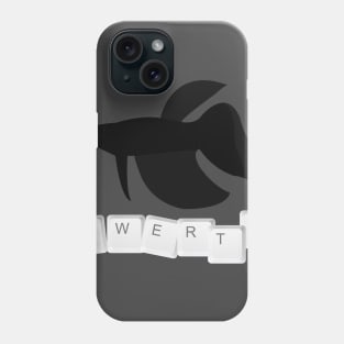 QWERTY Fish Phone Case