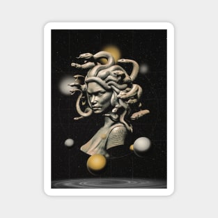 Head Of Medusa, Medusa Greek Mythology, The Gorgon Medusa Portrait II Magnet