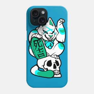 Dead Lucky - Teal Phone Case