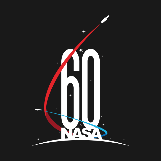 NASA 60th Anniversary by GraphicGibbon