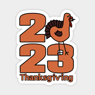 Thanksgiving 2023 Cute Turkey Magnet