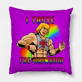 I Taste The Rainbow Pillow