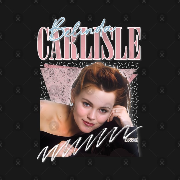 Belinda Carlisle - 80s Aesthetic Fan Design by DankFutura