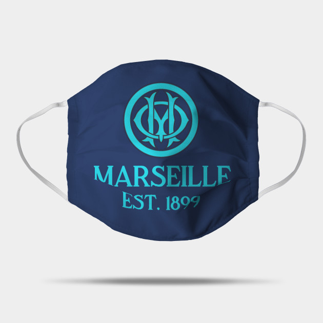 Olympique Marseille Olympique Marseille Mask Teepublic