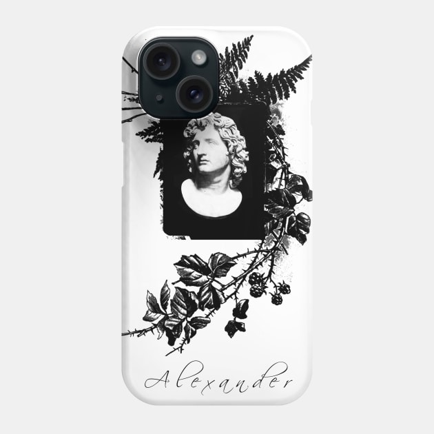 Alexander the Great Phone Case by vivalarevolucio