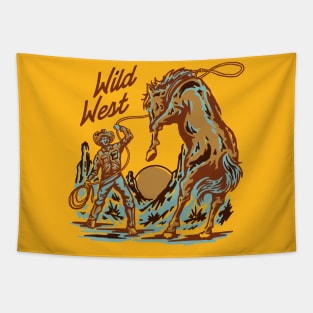 Wild west cowboy Tapestry