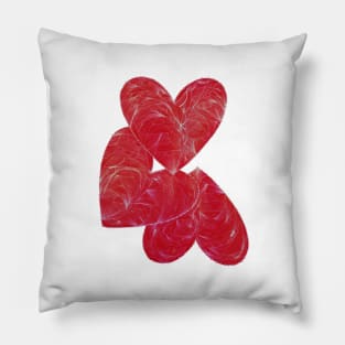 THREE HEARTS Pillow