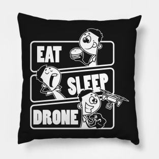 Eat Sleep Drone Repeat - Gift for drone pilot graphic Pillow