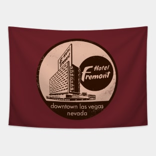 Retro Vintage Fremont Hotel and Casino Las Vegas Tapestry