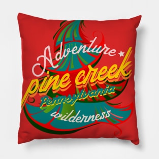 Pine Creek Pensylvania adventure wilderness Pillow