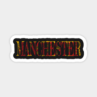 GREATER MANCHESTER FLAG CITY NAME Magnet