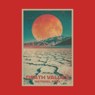 Death Valley National Park Vintage Travel  Poster T-Shirt