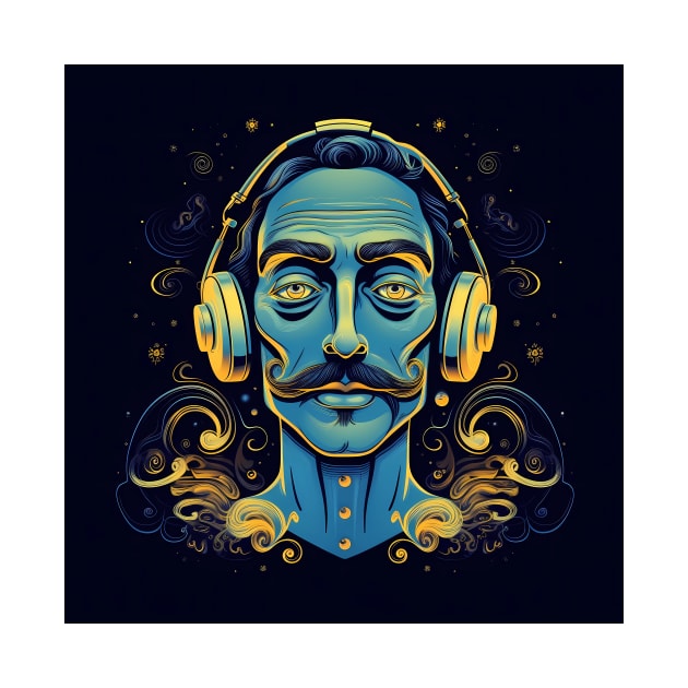 God is a DJ - Tribute Salvador Dali by Acid_rain