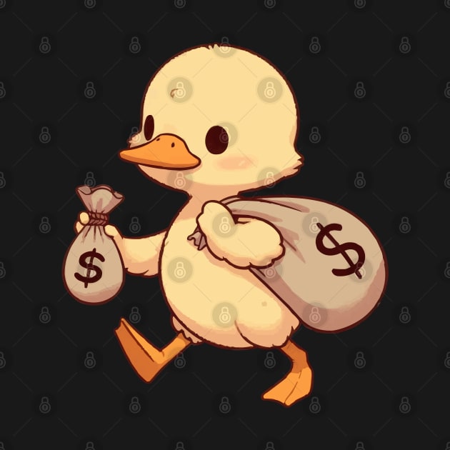 cute robber duck by fikriamrullah