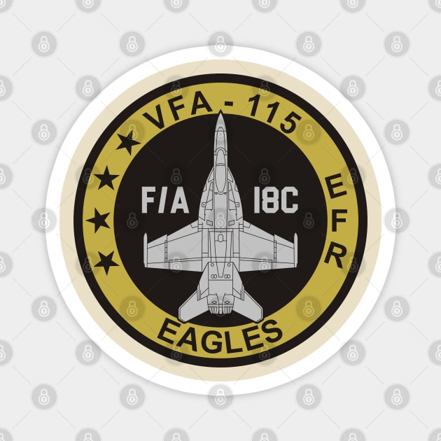 VFA-115 Eagles - F/A-18 Magnet by MBK