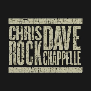 Cris Rock Dave Chappelle - VINTAGE RETRO STYLE T-Shirt