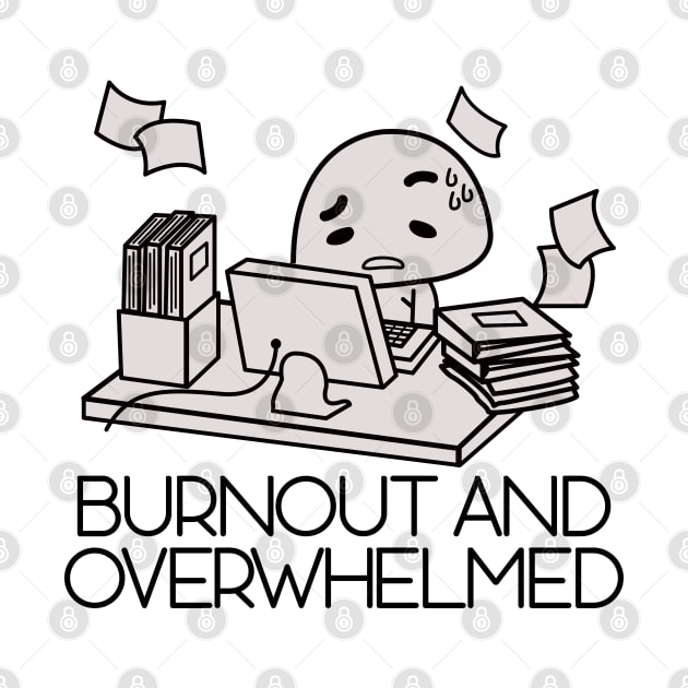 burnout and overwhelmed (self care) by remerasnerds