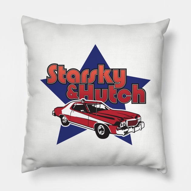 Starsky And Hutch Pillow by Chewbaccadoll