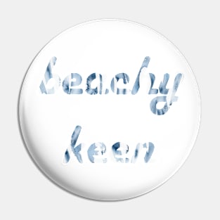 Salty blue (beachy keen) Pin