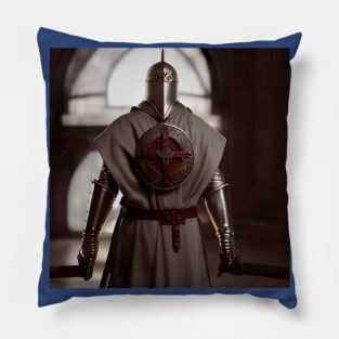 Knights Templar in The Holy Land Pillow