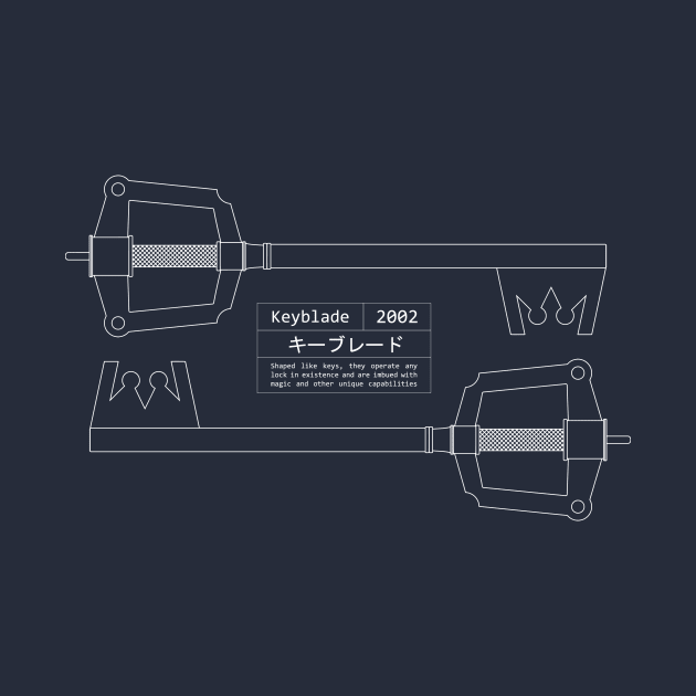 Keyblade Blueprint by kaeru