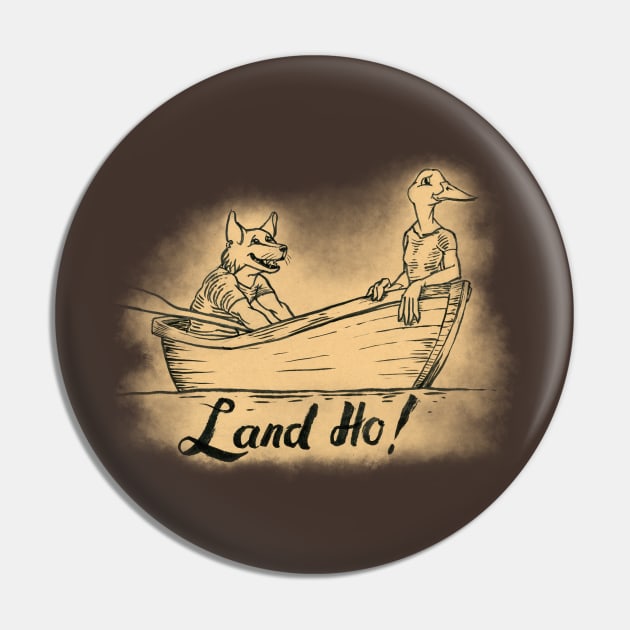 Land Ho! Pin by inkbug