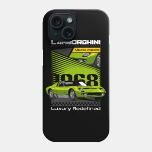 Classic Miura Supercar Phone Case