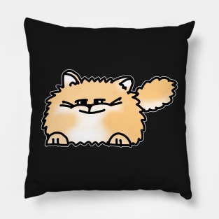 Orange Cat Lover Pillow