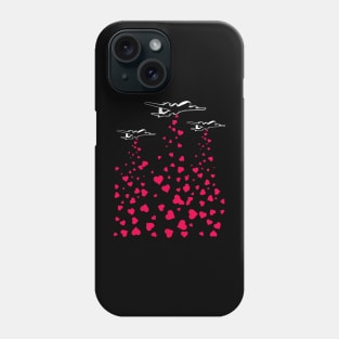Drop Hearts Not Bombs Spread Love Phone Case